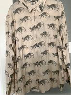 Blouse met aapjes print maat XL, Ophalen of Verzenden, Zo goed als nieuw, Maat 46/48 (XL) of groter