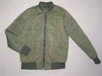 Leger groen bomberjack doorgestikt maat S., Nieuw, Ophalen of Verzenden, H&M, Groen