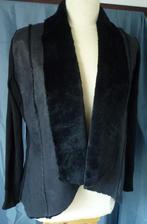 Morgan blazer maat L jasje / vest ( 42 / 44 ), Zwart, Maat 42/44 (L), Zo goed als nieuw, Jasje