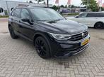 Volkswagen Tiguan 1.4 TSI eHy R-line, 150 pk, Zwart, Leder, Hybride Elektrisch/Benzine
