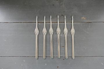 Vintage Carlo Hugo Pott kreeftvorken 6 x beschikbaar voor biedingen