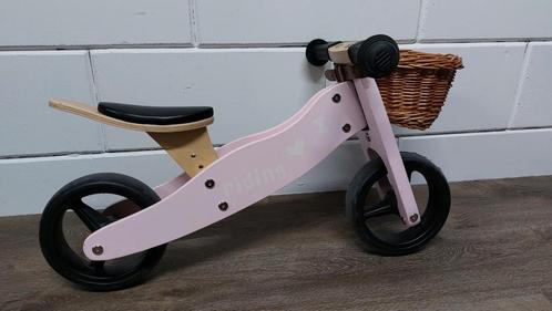 Loopfiets Bandits en Angels roze 2/3 wielen, Kinderen en Baby's, Speelgoed | Buiten | Voertuigen en Loopfietsen, Zo goed als nieuw