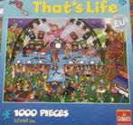 Puzzel That’s Life Popconcert; 1000 stukjes, Ophalen of Verzenden, 500 t/m 1500 stukjes, Gebruikt, Legpuzzel
