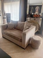 Luxe Velvet Loungeset - Taupe - Eric Kuster Stijl, Huis en Inrichting, Banken | Sofa's en Chaises Longues, Ophalen, 150 tot 200 cm