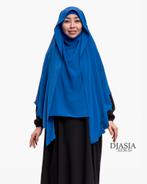Khimar met flap van Djasia merk,khimaar,hijab,hijaab,jalaba, Ophalen of Verzenden, Zo goed als nieuw, Zwart