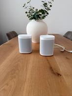 2x Sonos One SL, Ophalen, Zo goed als nieuw, Sonos, 120 watt of meer
