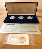 Oranjecassette, Postzegels en Munten, Munten | Nederland, Ophalen, Setje, Zilver, Koningin Wilhelmina