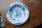 Vintage Delfts blauwe asbak, Ophalen of Verzenden