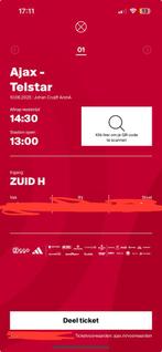 Ajax telstar fside, Eén persoon