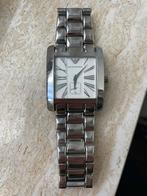 Unisex Emporio Armani horloge, Sieraden, Tassen en Uiterlijk, Horloges | Heren, Overige merken, Staal, Gebruikt, Staal