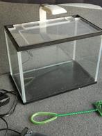 Aquarium met led verlichting superfish, Dieren en Toebehoren, Vissen | Aquaria en Toebehoren, Ophalen, Gebruikt, Leeg aquarium