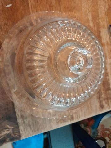 Glazen stolp Vintage Ribbel beschikbaar voor biedingen