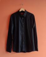 Hugo Boss overhemd, shirt  slim fit Red Label maat L, Zwart, Ophalen of Verzenden, Halswijdte 41/42 (L), Gedragen