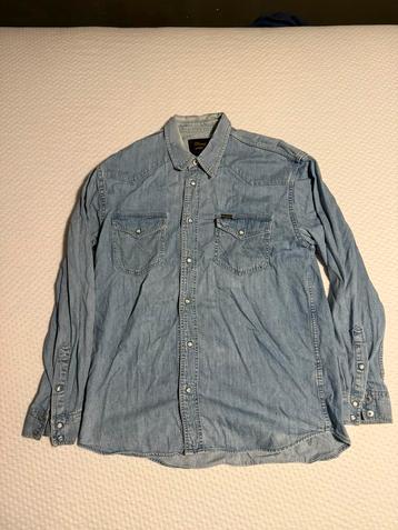 Wrangler spijker blouse maat L beschikbaar voor biedingen
