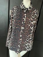 Studio anneloes super mooie travelstof blouse maat S, Studio Anneloes, Bruin, Ophalen of Verzenden, Zo goed als nieuw