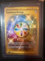 Pokémon Luminous Energy Gold Card - TWM 226/167, Ophalen of Verzenden, Zo goed als nieuw, Losse kaart, Foil