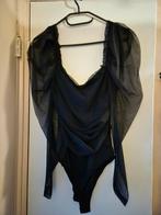 Zwarte Bodystocking - Maat M, Maat 38/40 (M), Zwart, Ophalen of Verzenden, Zo goed als nieuw