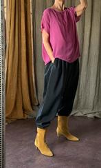Prachtige viscose crepe top. En ondertop Koutsikou vib 38, Maat 38/40 (M), Zwart, Ophalen of Verzenden, Zo goed als nieuw