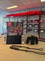 NINTENDO - SWITCH - OLED - COMPLEET, Spelcomputers en Games, Spelcomputers | Nintendo Switch, Ophalen of Verzenden, Zo goed als nieuw