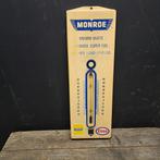 Monroe thermometer kunststof reclame bord, Verzamelen, Merken en Reclamevoorwerpen, Ophalen of Verzenden, Gebruikt, Reclamebord