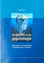 Jakop Rigter - Het palet van de psychologie, Gelezen, Jakop Rigter, Ophalen of Verzenden, Cognitieve psychologie
