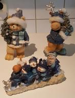 Beeldjes blauw thema. (kerst), Ophalen of Verzenden, Zo goed als nieuw