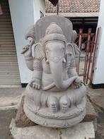 Handgemaakt Stenen Tuinbeeld van Ganesha 110cm