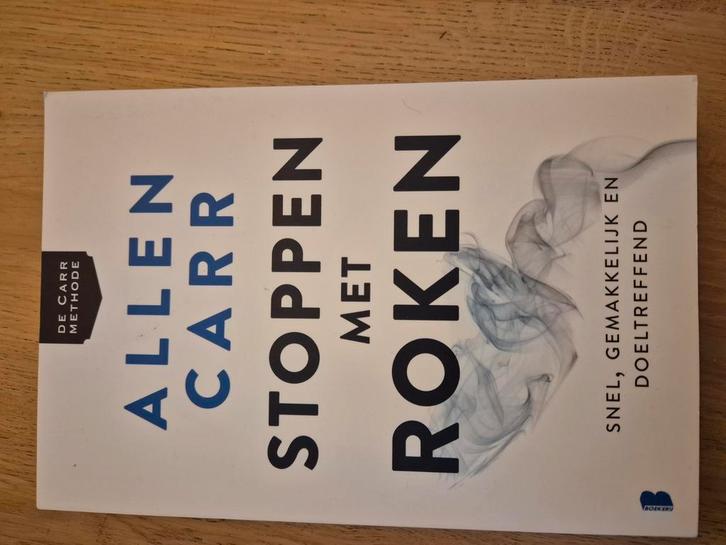 Allen Carr - Stoppen met roken, Boeken, Gezondheid, Dieet en Voeding, Zo goed als nieuw, Ophalen of Verzenden