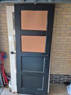 2x Binnendeur (opdek) - Hout/Glas, Doe-het-zelf en Verbouw, Deuren en Horren, Ophalen, Gebruikt, Binnendeur, 200 tot 215 cm