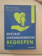 Sociale Zekerheidsrecht Begrepen - Achtste Druk, Boeken, Gamma, HBO, Ophalen of Verzenden, Mr. H.C. Geugjes, Mr. K.U.J. Hopman