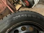 winterbanden op velg! golf 6, seat, skoda, diverse, Auto-onderdelen, Banden en Velgen, Ophalen, Gebruikt, 16 inch, Band(en)