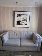 Bank 2.5 zits kleur grijs, Huis en Inrichting, Ophalen, Gebruikt, 75 tot 100 cm, Tweepersoons