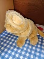 Sharpei hond knuffel rimpel hond Dinotoys 21 cm, Kinderen en Baby's, Speelgoed | Knuffels en Pluche, Ophalen of Verzenden, Hond