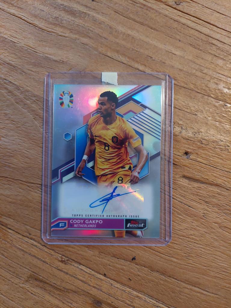 Cody Gakpo Autograph Nederlands elftal Euro 2024, Ophalen of Verzenden, Zo goed als nieuw, Plaatje