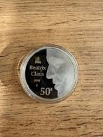 50 Gulden 1991 Beatrix & Claus – zilveren munt – €40, Postzegels en Munten, Munten | Nederland, Ophalen of Verzenden, Koningin Beatrix