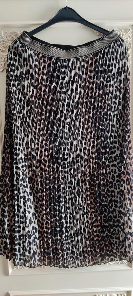 Anna Rok - Dames - Maat L - Zo goed als nieuw, Kleding | Dames, Rokken, Zo goed als nieuw, Maat 42/44 (L), Zwart, Onder de knie