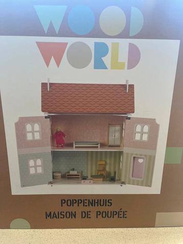 Houten Poppenhuis Blokker - nieuw! beschikbaar voor biedingen