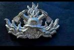 Badge pin brandweer 6 cm Metaal, Verzamelen, Speldjes, Pins en Buttons, Ophalen of Verzenden, Zo goed als nieuw