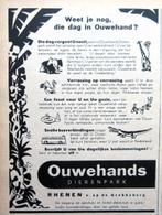 70+ vintage advertenties reclames producten 1954, Ophalen of Verzenden, Gebruikt, Overige typen