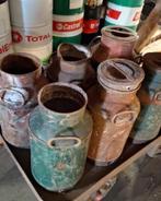 melkbussen carbidbussen, Ophalen of Verzenden