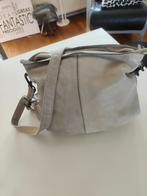 grijze tas leren tas, Sieraden, Tassen en Uiterlijk, Tassen | Damestassen, Ophalen of Verzenden, Zo goed als nieuw, Grijs, Handtas