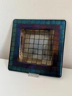 Glasobject - Sabine Snykers - 'Iridiscent Square', Ophalen of Verzenden
