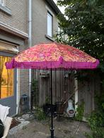Leuke retro boho parasol met voet. Nieuw!, Tuin en Terras, Parasols, Ophalen of Verzenden, Nieuw