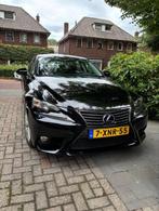 Lexus IS 300H 2.5 Hybrid CVT 2014 Zwart, Auto's, Lexus, Euro 5, 750 kg, 181 pk, Leder en Stof