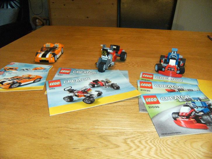 Lego Creator met beschrijving. 31030 / 5763 / 31017, Kinderen en Baby's, Speelgoed | Duplo en Lego, Gebruikt, Lego, Complete set