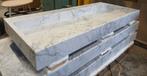Wastafel marmer bianco Carrara, Ophalen, Nieuw, 50 tot 100 cm, Minder dan 100 cm
