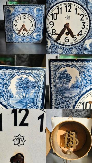 Prachtige Villeroy & Boch  klok , daterend uit circa 1920.  beschikbaar voor biedingen