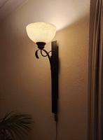 Wandlamp, Ophalen, Glas