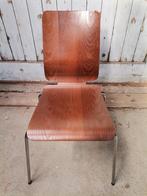 IKEA Gilbert stoel – vintage stapelbare eetkamerstoel, Huis en Inrichting, Stoelen, Ophalen, Scandinavisch, minimalistisch, Gebruikt