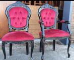 6 barok eetkamer stoelen, Antiek en Kunst, Antiek | Meubels | Stoelen en Banken, Ophalen